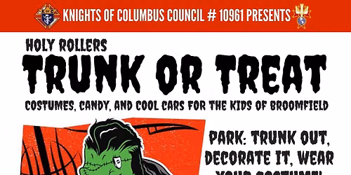 Holy Rollers Trunk Or Treat