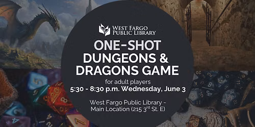 Dungeons & Dragons Game at West Fargo Library