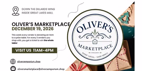 Oliver's Marketplace-Vendor Gift Giveaway\ud83c\udf81