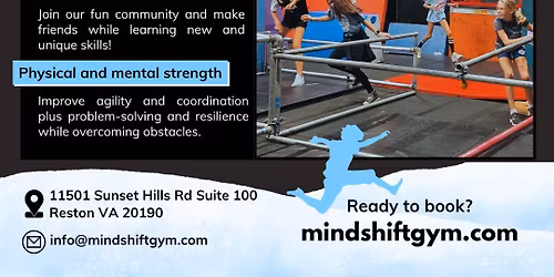 Winter Parkour Camp - Beginner Parkour for Ages 6-12