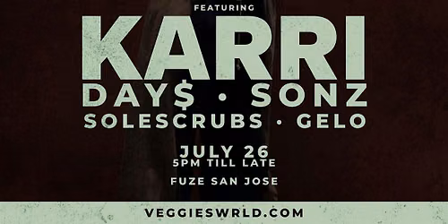 LEMON & CHERRY JULY 26TH FEATURING KARRI