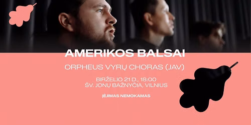AMERIKOS BALSAI atidarymas: Orpheus vyr\u0173 choras (Arizona) | NEMOKAMAS