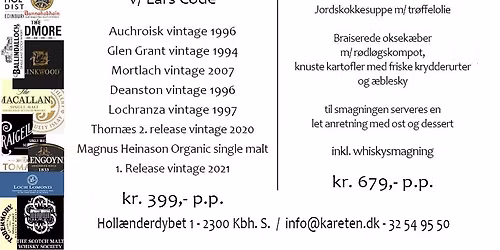 Whiskysmagning m\/ Lars Code