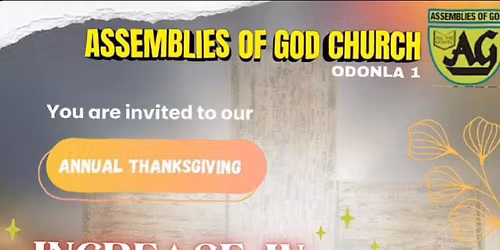 ANNUAL THANKSGIVING SERVICE