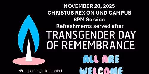 Transgender Day of Remembrance 