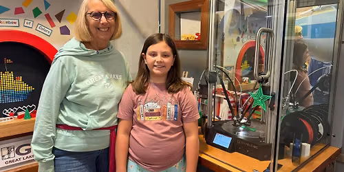 3-D Printer will be running today! 