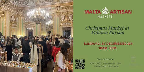 Malta Artisan Markets, Christmas Market at Palazzo Parisio