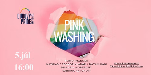 PRIDE mesiac: PINK WASHING