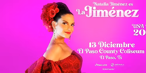 Natalia Jim\u00e9nez | La Jim\u00e9nez USA Tour 2025 | El Paso County Coliseum | El Paso, TX