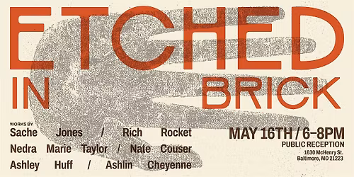 Etched in Brick, an exhibition.