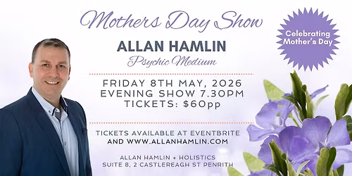 Mother's Day Show - Allan Hamlin