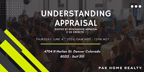 Understanding Appraisal\u00a0- CE Credit Class
