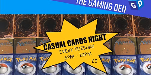 Casual Tuesday TCG evening 