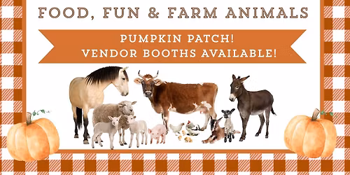 Fun at the farm craft show and petting zoo! 
