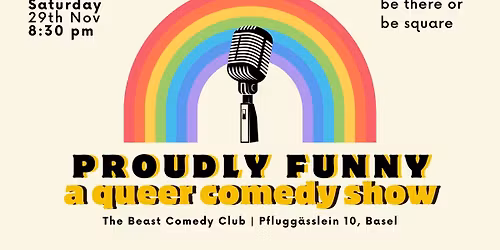 Proudly Funny: A Queer Comedy Showcase