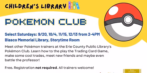 Pok\u00e9mon Club Fall 2025 @Blasco