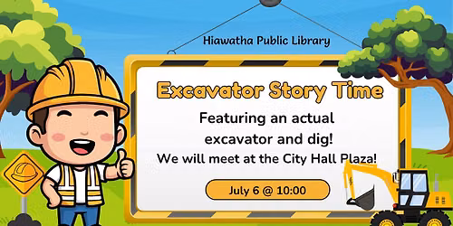 Excavator Story Time