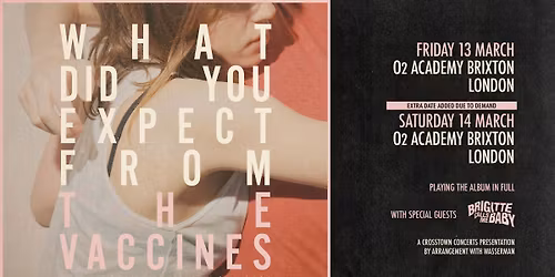 The Vaccines | O2 Academy Brixton, London | 13.3.26 & 14.3.26