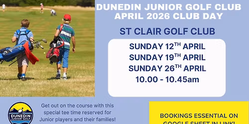 Dunedin Junior Golf Club Day
