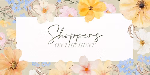 Shoppers On The Hunt