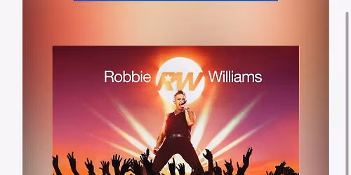 Robbie Williams Mexico City Tickets
