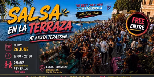 Salsa En La Terraza - Ersta Terrass!