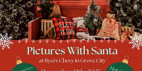 \ud83c\udf85 Pictures With Santa at Byers Chevy