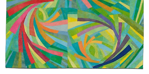 Textile Art Gallery NYC Presents:  Pamela Loewen. Garden Series