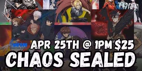 WCG Union Arena CHAOS SEALED! Apr 25th