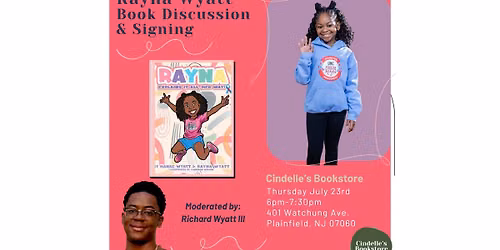 Rayna Wyatt Book Discussion & Signing