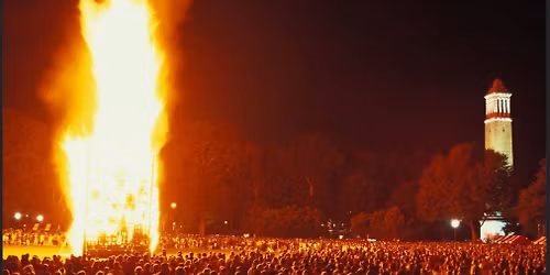 Bonfire on the Quad