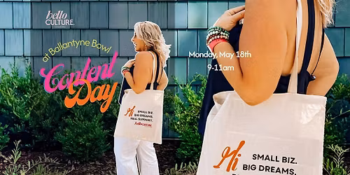 Biz at the Bowl \u2728 Hello Culture Content Day