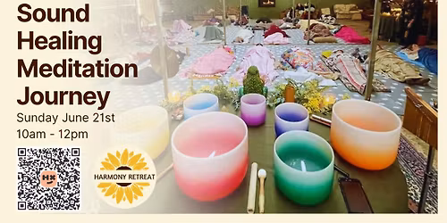 Sound Healing Meditation Journey at Harmony Retreat