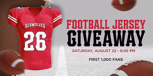 SeaWolves Football Jersey Giveaway