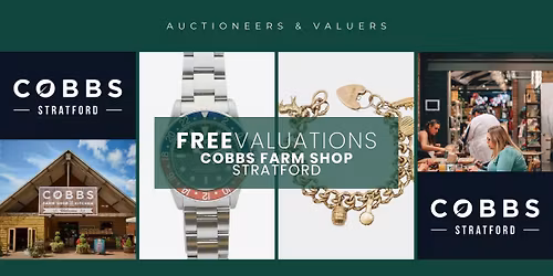Stratford Valuation Day: FREE Gold, Silvery, Jewellery, Watches & Antique Valuations