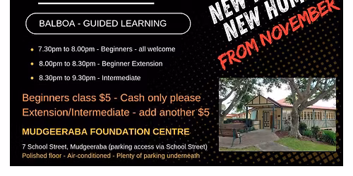 Balboa Thursdays (new night, new home)