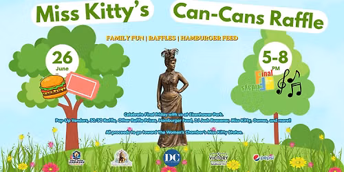 LEADERSHIP DODGE PRESENTS: MISS KITTY'S CAN-CAN'S RAFFLE!