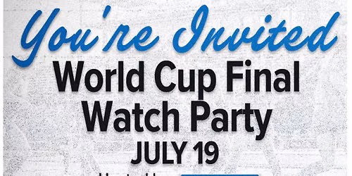 World Cup Final Watch Party w\/ MTSU Soccer
