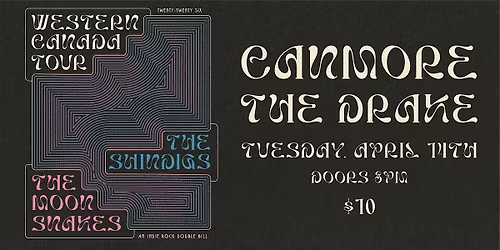 The Shindigs & The Moonsnakes Live at The Drake Canmore