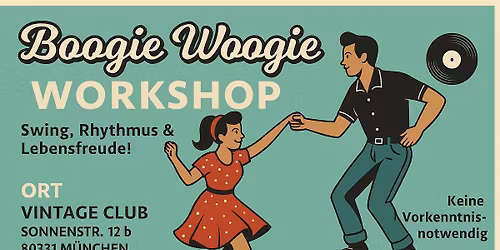 Boogie Woogie f\u00fcr Anf\u00e4nger \u2013 Workshop \ud83c\udfb6\ud83d\udc83\ud83d\udd7a