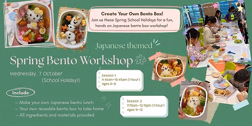 Spring Bento Workshop