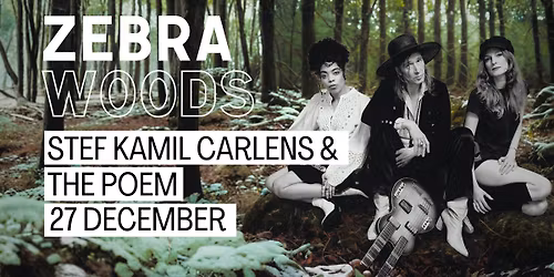 Zebra Woods \u2022 Stef Kamil Carlens & THE POEM