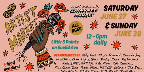 SFQP 2026 Festival Artist Market
