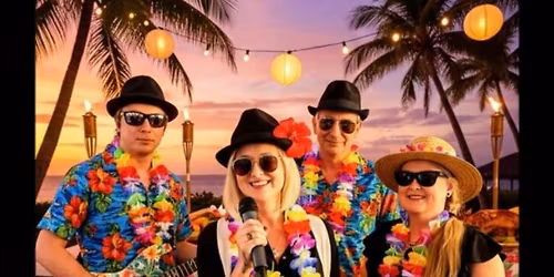 Loud Shirts and Loud Skirts NYE Party at The Breakwater Cafe - Hawaiian Theme