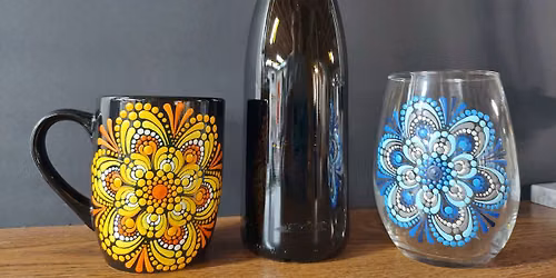 DIY Mandala Wine\/Mug Mix & Match 2