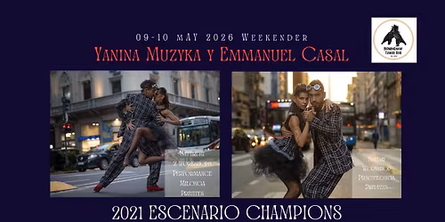 Yanina Muzyka y Emmanuel Casal week-end in Birmingham!