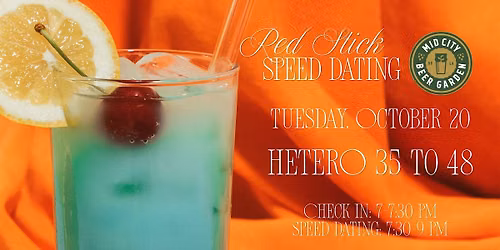 10\/20 - Red Stick Speed Dating @ Mid City Beer Garden