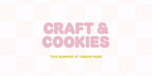 Craft & Cookies @ Urban Park: Pickleball Paddles