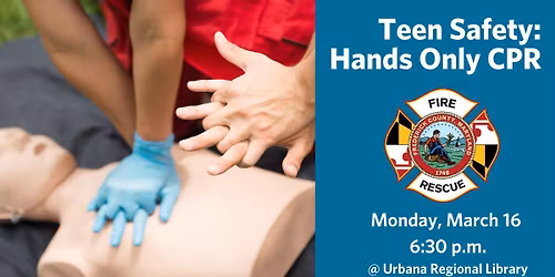 Hands-Only CPR Training for Teens (ages 11-18)