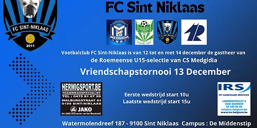 1 ste INTERNATIONAL VRIENDSCHAPSTORNOOI